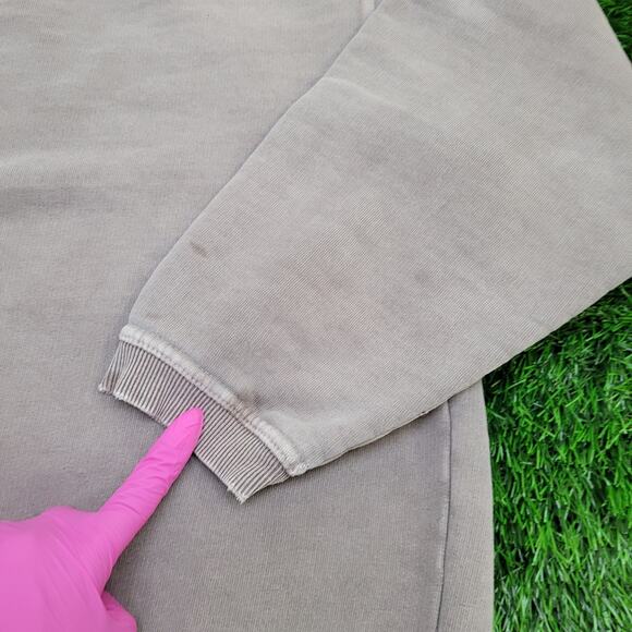 Vintage Crazyshirts Chocolate Sweatshirt Womens Large 25x23 Grayish Brown - Picture 11 of 16